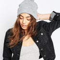 Trendy Wool Ball Knitted Hat Women Autumn And Winter Outdoor