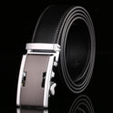 Men's Automatic Buckle Cowhide Belt