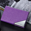 Aluminum creative business card holder