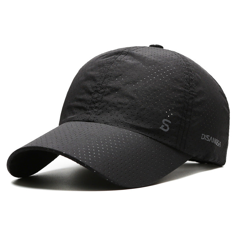 Original Design Running Cap Thin Quick-drying Breathable Peaked Cat