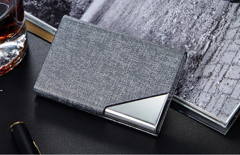 Aluminum creative business card holder