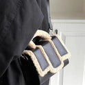 Lamb Wool Portable And Fashion Crossbody Bag