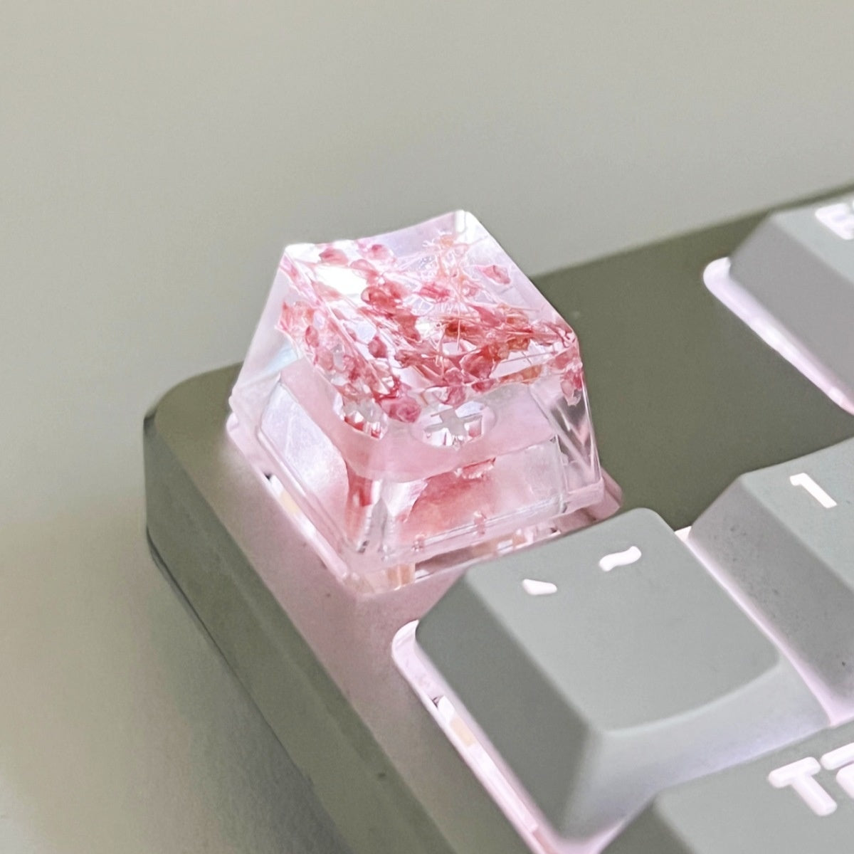 Resin High Transparency Starry Sky Keycap