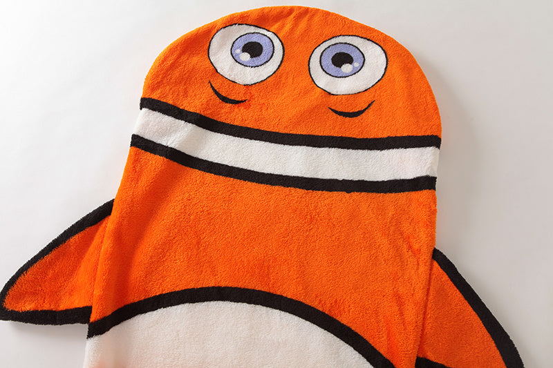 Warm clown fish cartoon Plush sleeping bag