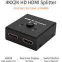 HDMI two-way two in one out switch