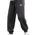 Men's Corduroy Loose Jogging Overalls