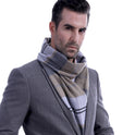 Man Scarf Male Middle-aged Student