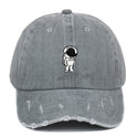 Spaceman Washed-out Vintage Distressed Baseball Cap