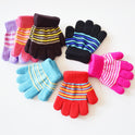 Autumn Winter Thermal Velvet Knitted Gloves