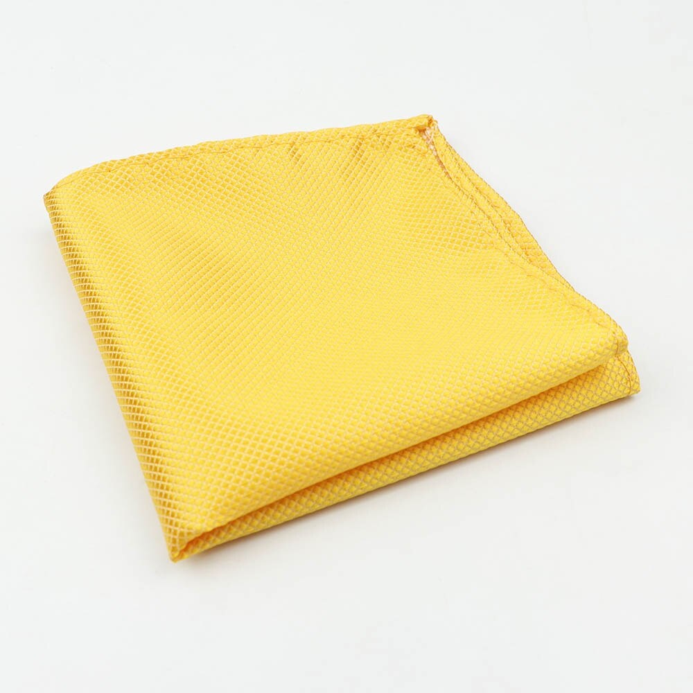 Solid Pocket Square Handkerchief