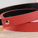 Ladies PU leather belt