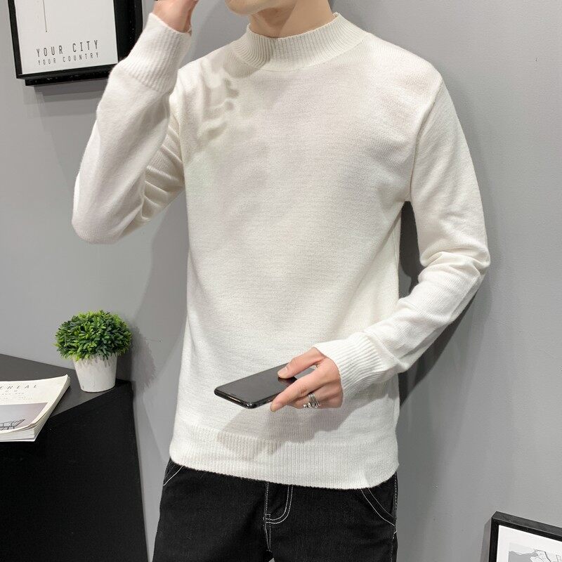 Casual Round Neck Sweater Trendy Unique Handsome