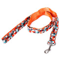 Christmas Pet Hand Holding Traction Rope Plaid Stripe Extension Strap