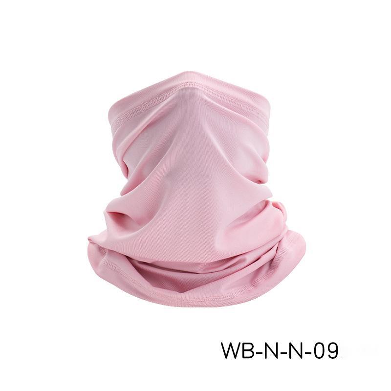 Outdoor Milk Silk Turban Headgear