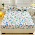 Dust Mattress Protective Cover Three-piece Bed Sheet Set