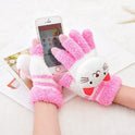 Student cotton touch screen gloves