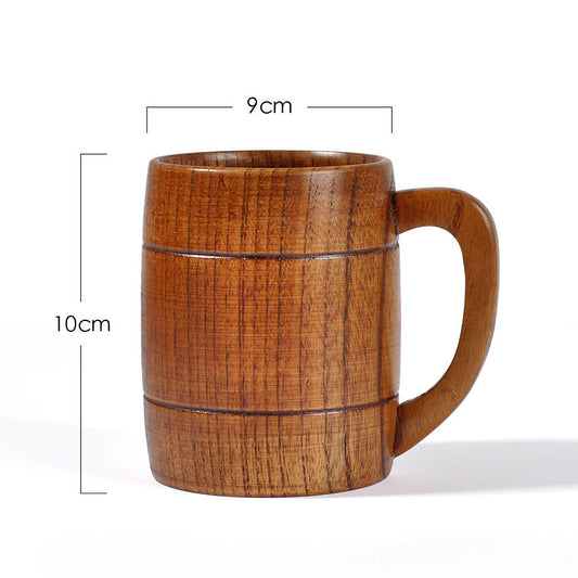 Beer wooden mug