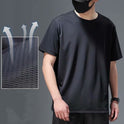 Men's Loose Round Neck Plus Size Short Sleeve T-shirt