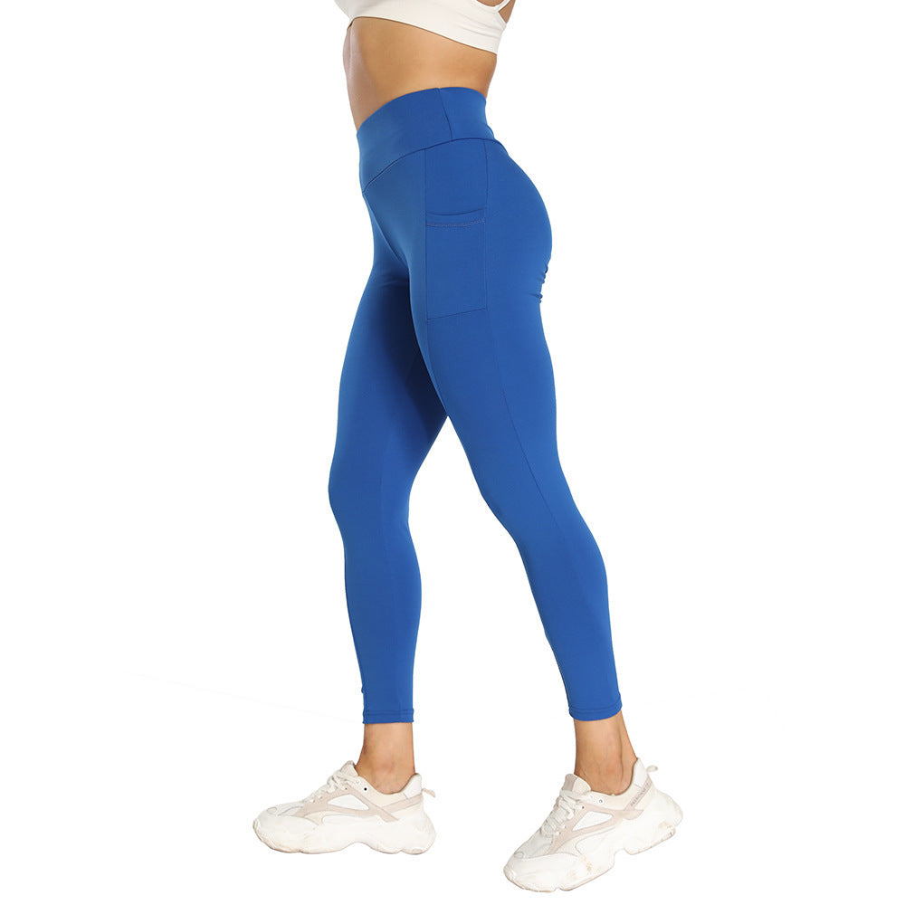 Fashion Stitching High Waist Yoga Pants