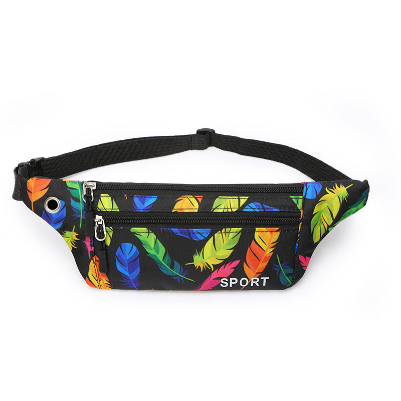 Fashionable Camouflage Print Waterproof Sports Fanny Pack