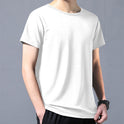 Men's Mesh Short-sleeved T-shirt Student Korean Style