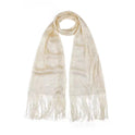 Rayon Scarf Gold And Silver Silk Thin Scarf Polyester European And American Hollow Shawl