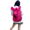 Fur Hot Girl Plush Backpack