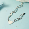 Girly Heart Bracelet Female With Hearts Niche