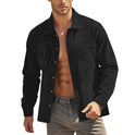 Men's Heavy Corduroy Shirt Long Sleeve Shirt