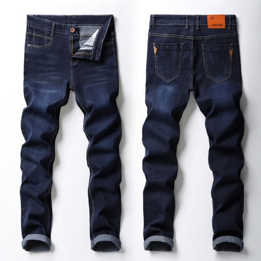 Men's Slim Stretch Slim Straight-leg Jeans