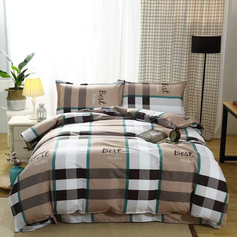 Bedding Pillowcase-piece Quilt Cover Bed Four-piece Set