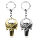 Creative Skull Shape Bottle Opener Keychain Pendant