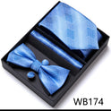 Men's Business Dress Wedding Bow Tie Suit