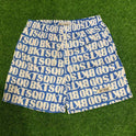 Sports Style With Letters Casual Quick-drying Basketball Shorts