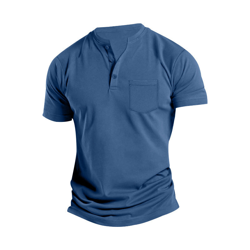 Men's Casual Short Sleeve Plus Size T-shirt