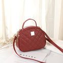 Women's Bag New Embroidered Semicircle Portable Small Square Bag