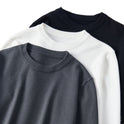 New Inner Wear Base Men's Knitted Round Neck Sweater Men