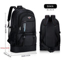 Men's Big Travel Tourist Mountaineering Outdoor Large Capacity Luggage Backpack