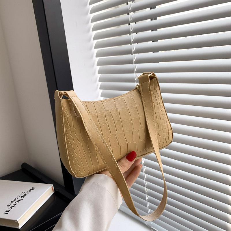 Solid Color Popular Simplicity Shoulder Casual Bag