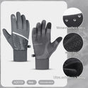 Warm Touch Screen Thickening Exercise Cycling Gloves