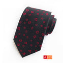 Men's Casual Formal Wear Polyester Jacquard Tie