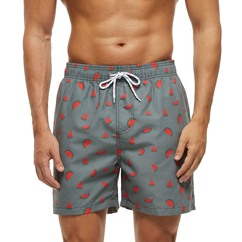 Digital Printing Beach Hawaiian Shorts Men