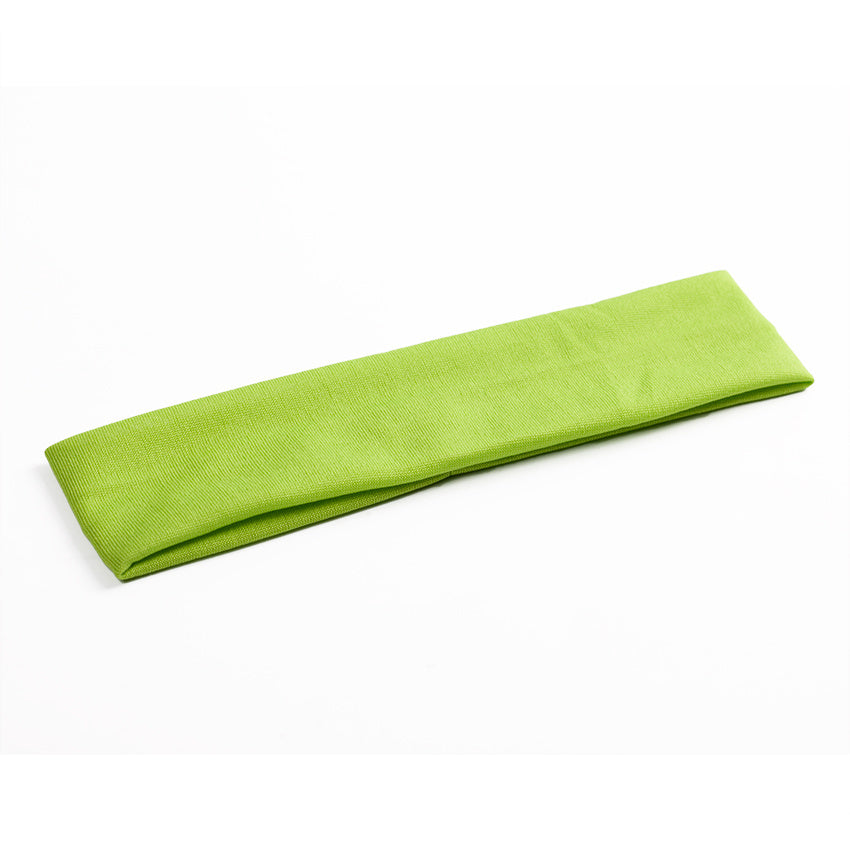 Fabric candy color women's towel yoga headband ，