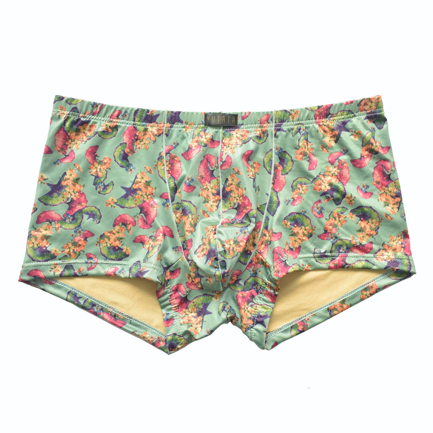 Gingko Leaf Printing Large Size Men's Boxers