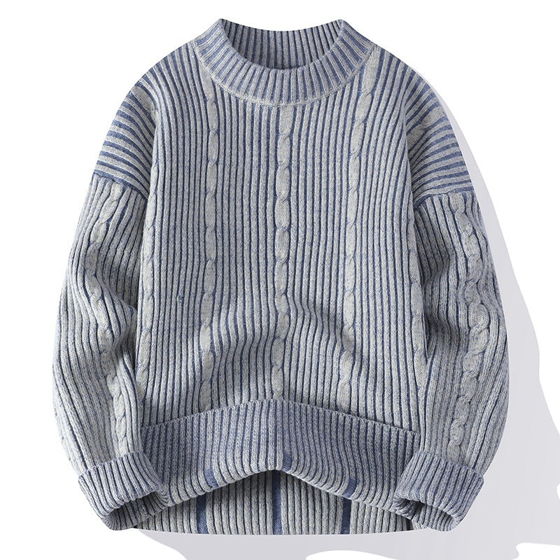 Casual Loose Sweater Men's Long Sleeved Sweater