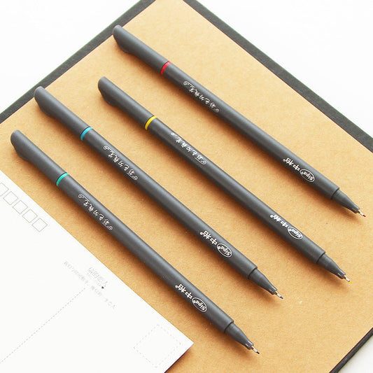 Office Drawing Stroke Syringe Color Hook Line Pen