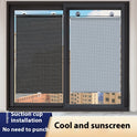 Household Window Sun Protection Punch-free Shading Balcony Shutter