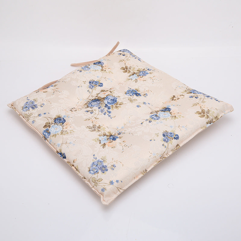 Household Pastoral Transfer Printing Flower Belt Binding Cushion