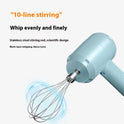 Electric Whisk Wireless Handheld Rechargeable Cream Mixer Kitchen Gadgets