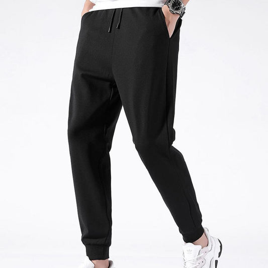 Men's Fashion Simple Casual Zipper Sweatpants